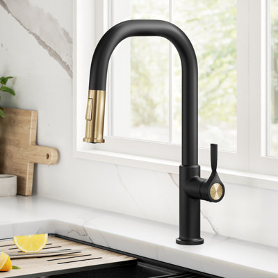 Robinet de cuisine à poignée simple Kraus Torak