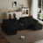 Black Chenille