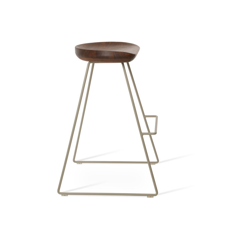 Tabouret de bar Cattelan PR, Os / noyer