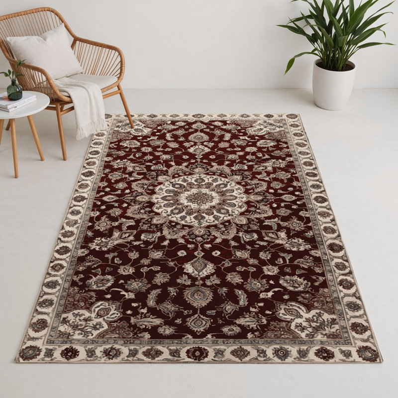 Tapis turc intérieur et extérieur gris, Rectangulaire 3 pi x 5 pi