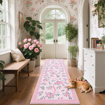 Tapis décoratif lavable