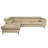 Brookhurst Leather Corner Sofabed-962661009-962661010