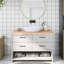 Ayluardo 120cm Solid Wood Bathroom Vanity Top-1086785777