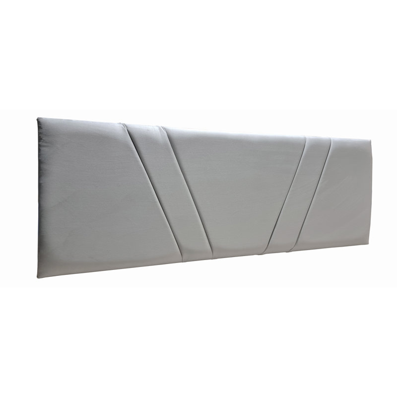 Kozue Upholstered Headboard, Small Double (4'), Silver