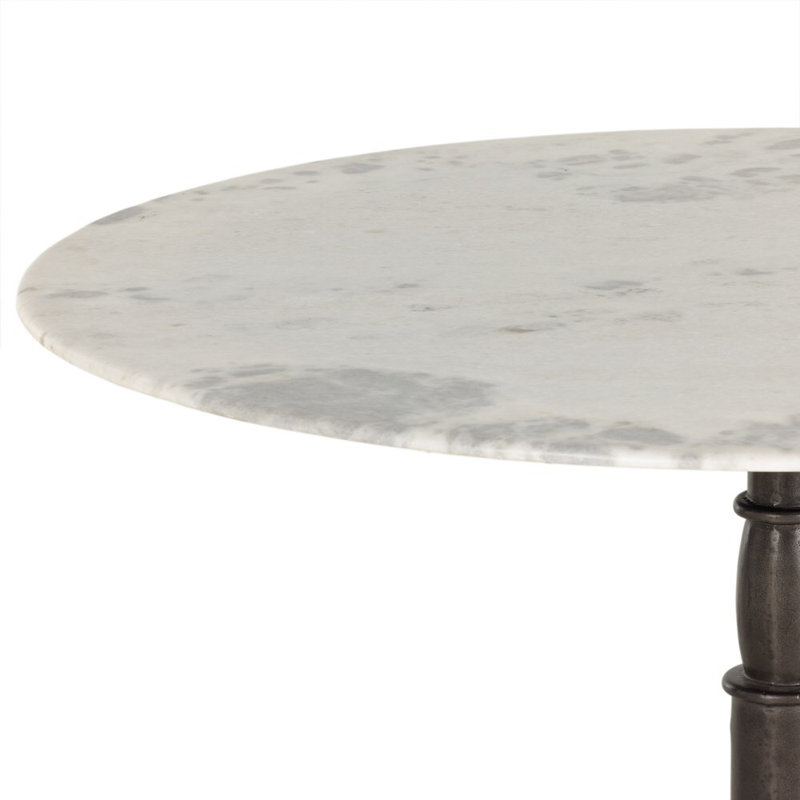 Lucy Round Marble Dining Table