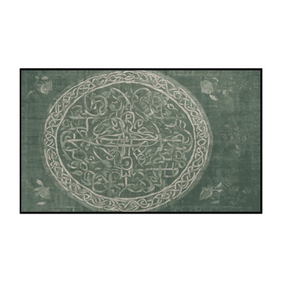 Machine Washable Gray Area Rug