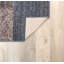 Tapis bleu touffeté à motif géométrique Allyne-1218101103