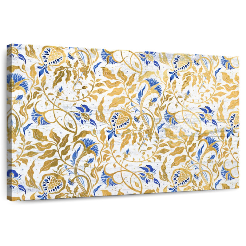 Kerner Frilly Flower Vines, 8" H x 12" W