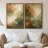Framed Canvas wall Art, Vintage Abstract Wall pirnts for Bedroom-1912207063-1912207066