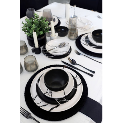 Deavian Piece Dinnerware Set - Service for 6