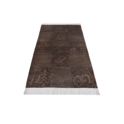 Outen Chocolate Brown Rug