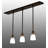 Albertson 3 - Light Craftsman Brown Kitchen Island Pendant