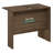 Furinno ROGER Office Desk Return, 35 Inch Desk Return, Reversible Return with Desk Cord Grommet, For Home Study, Office, Modern Walnut-121883430-121883429