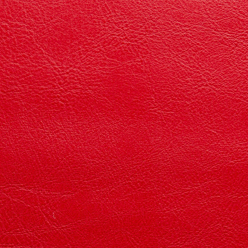 Luna Faux Leather Fabric, Cardinal