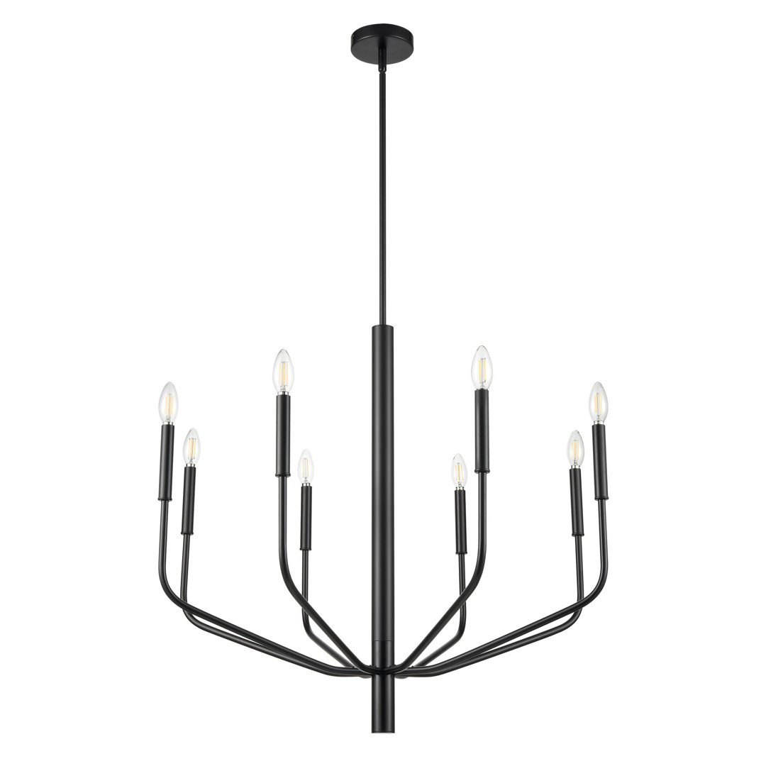 Alasteir 8 - Light Candle Style Classic Chandelier Gracie Oaks 