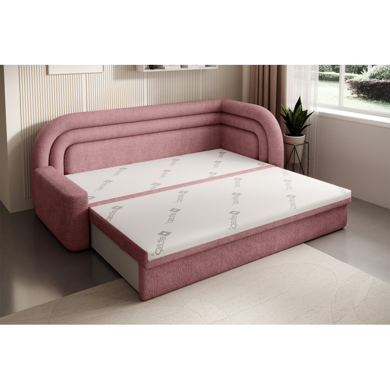 Shamirra 2 Seater Sofa Bed, Pink