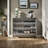 Geometric Two-Door Storage Accent Cabinet