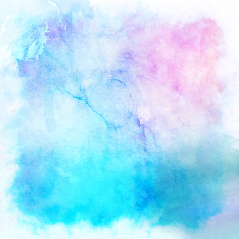 Watercolour Background by Kirstypargeter - Wrapped Canvas Print, 30cm H x 30cm W x 3.8cm D