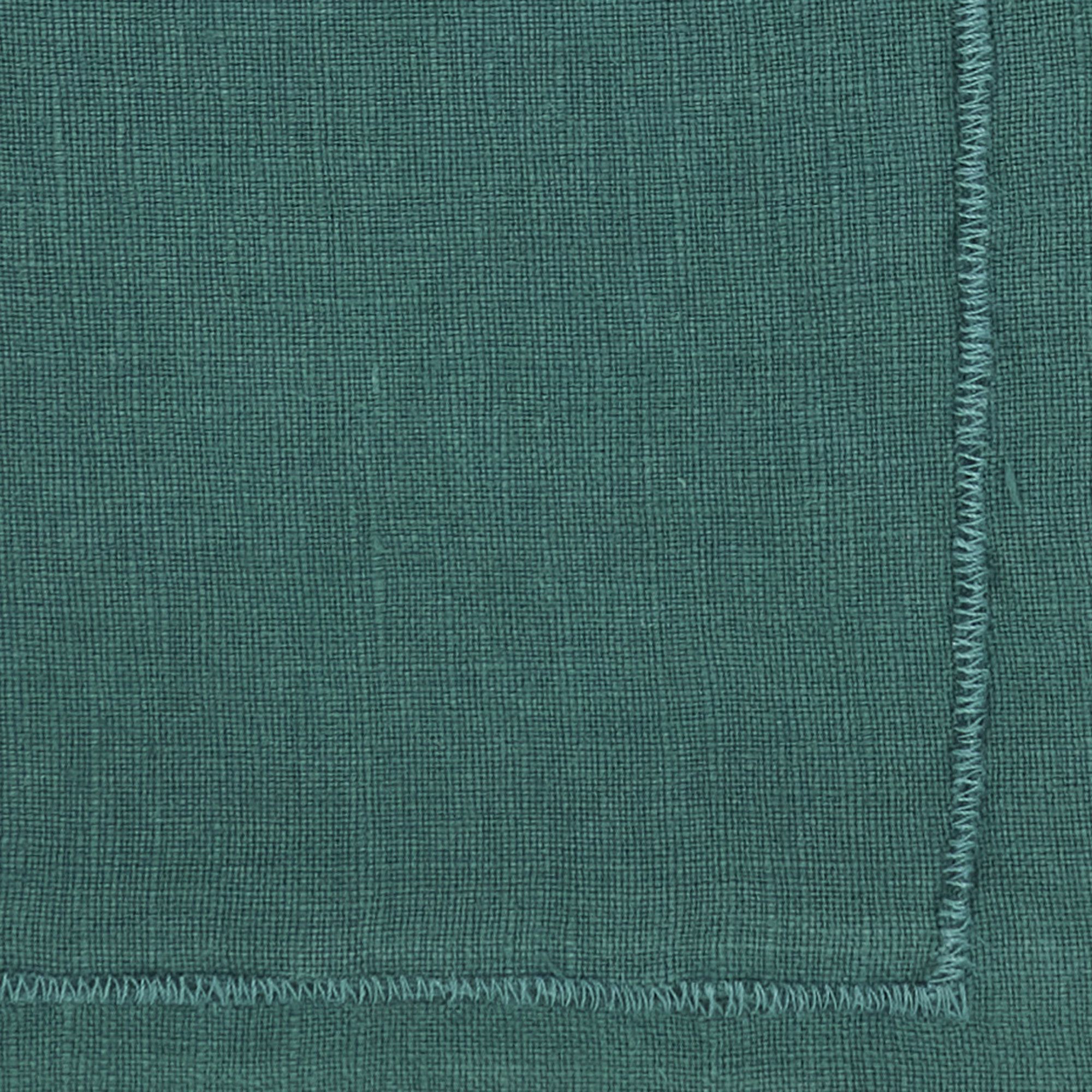 Stonewashed Overlock Edge Napkin (Set of 4), Green