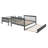Abdeslam Kids Twin Over Full Bunk Bed with Trundle-1216783590