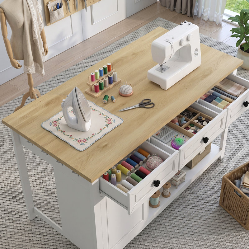 60 x 29.5 MDF Sewing Table