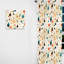 Tribal Fusion Motif à pois V - Rideau abstrait - Rideau abstrait obscurcissant - 1 panneaux-107595864