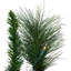 Couronne de Noël artificielle pré-éclairée pin blanc - lumières claires-1910513720