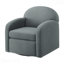 Fauteuil pivotant pour fauteuils modernes-614727310
