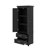 High Storage Cabinet Featuring Two Handy Drawers-759840647