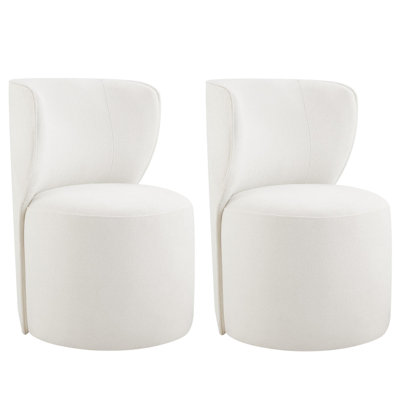 Chaise de salle à manger rembourrée Luckett (ensemble de 2)