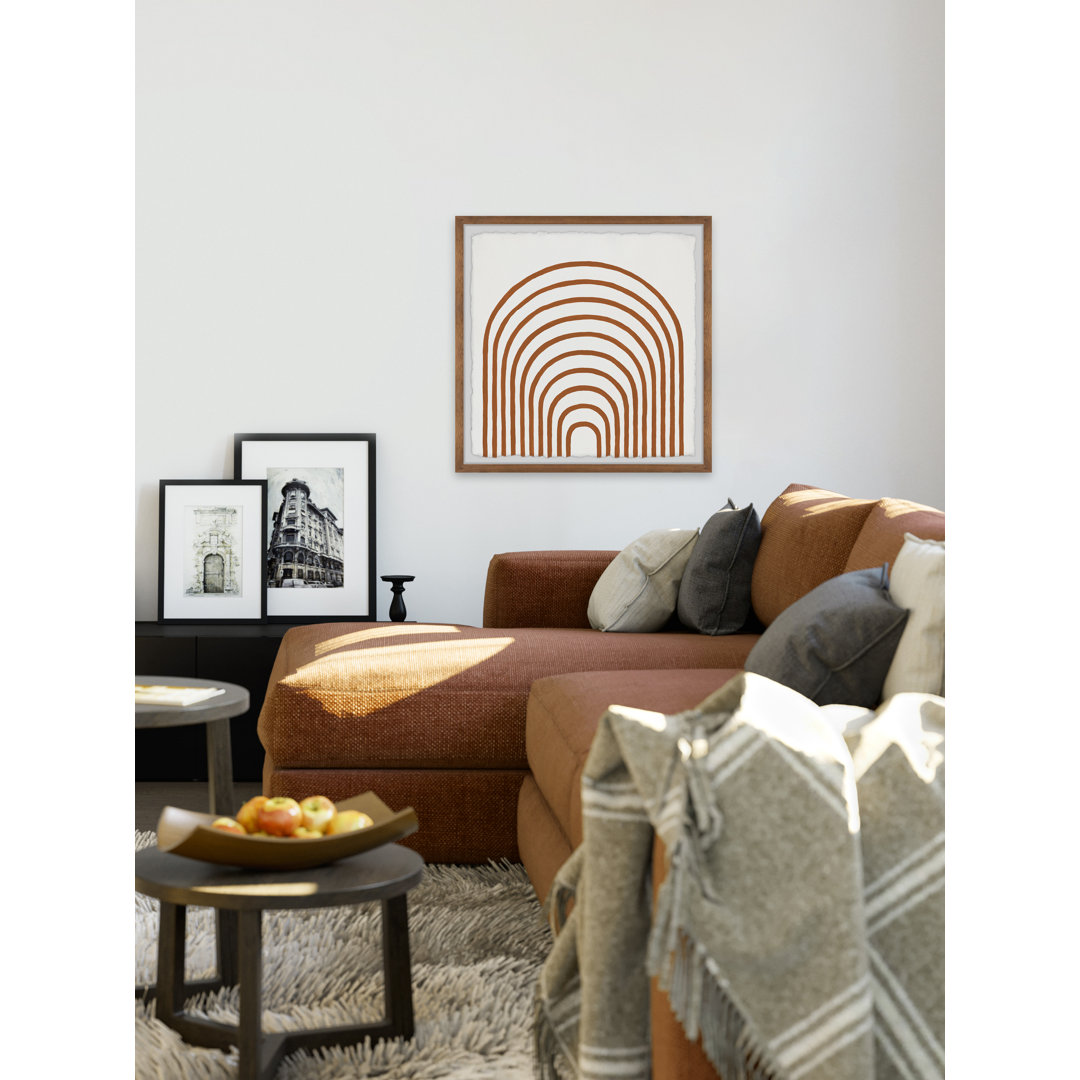 Tunneled Archway - Picture Frame Painting