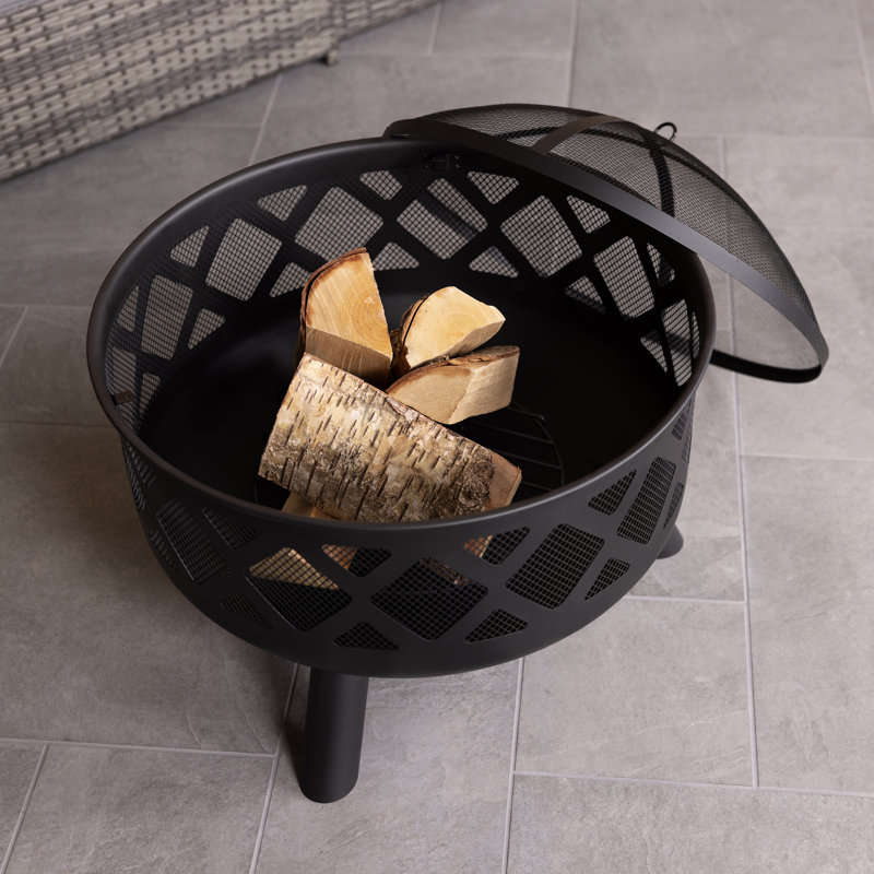 Round Steel Smokeless Fire Pit