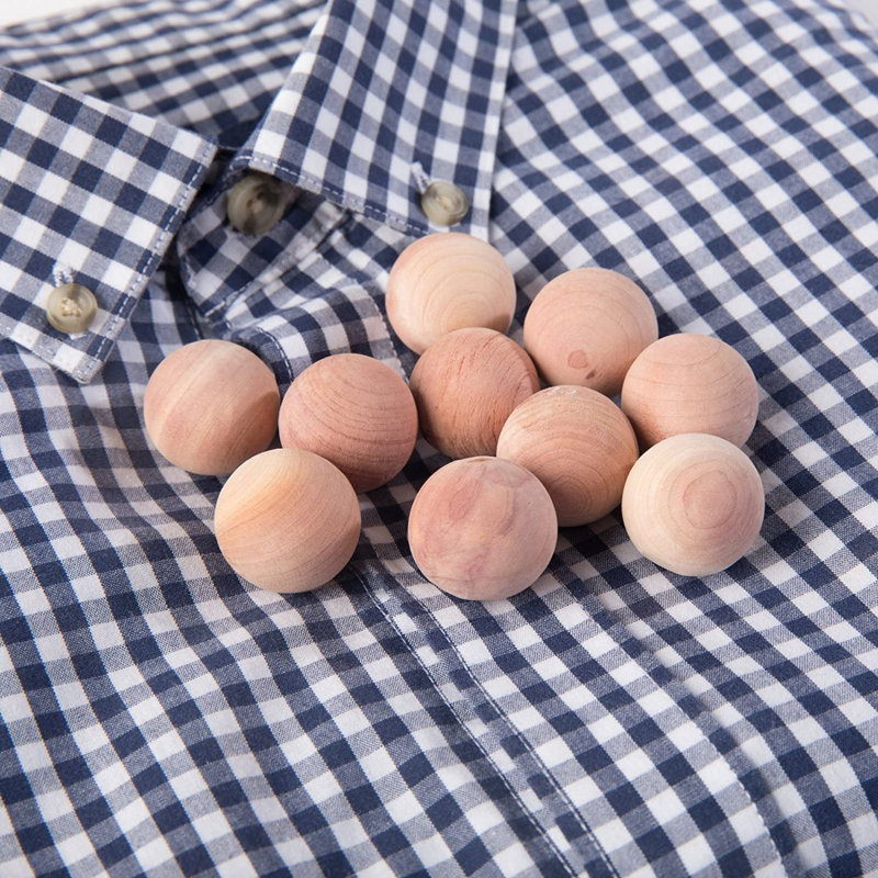 Boules de cèdre anti-mites naturelles