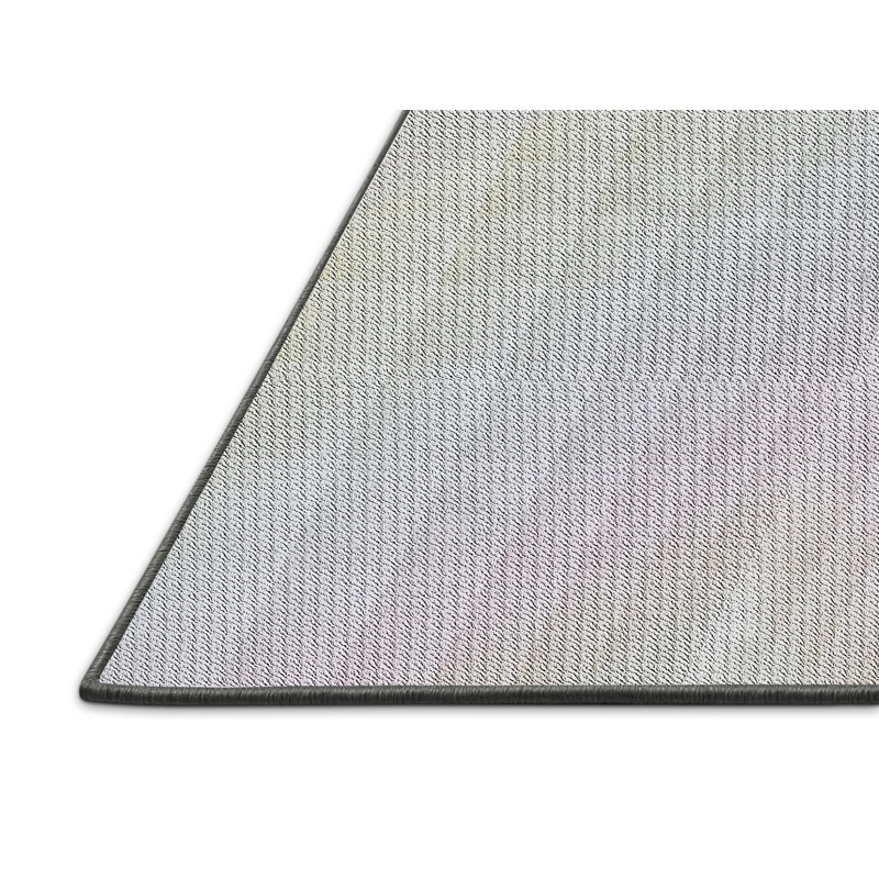 Tapis zone grise à motifs, Rectangle 7 pi x 9 pi