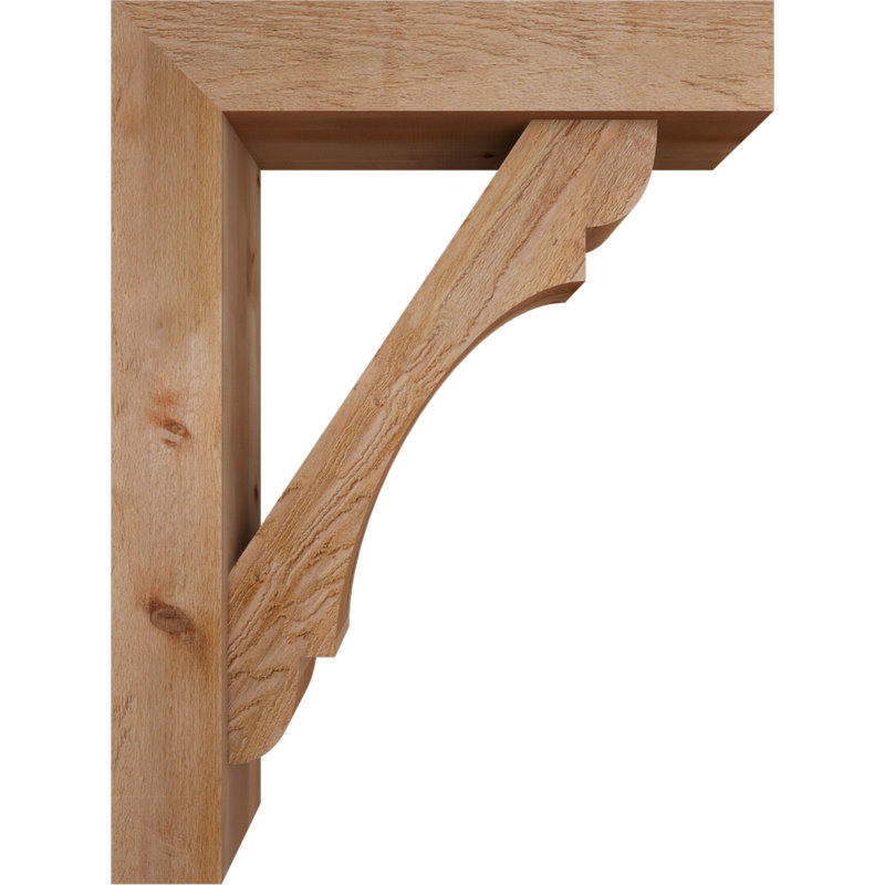 Support de bloc olympique avec entretoise décalée, 48 po x 36 po, Cèdre rouge occidental de l 8 po (scié brut)