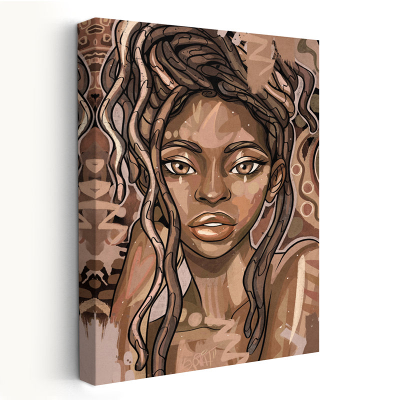Abeni - Art figuratif multicentrique, H 24 po x l 16 po