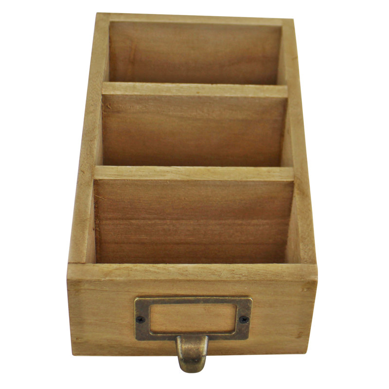 Caledian Wood Desk Organiser