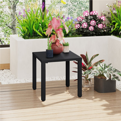 Sristi Square Metal Outdoor Balcony Table , 45cm cm W 45cm cm D