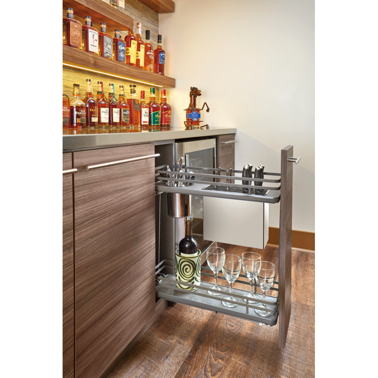 Rev-A-Shelf Two-Tier Utensil Pull Out Organizers with Soft Close