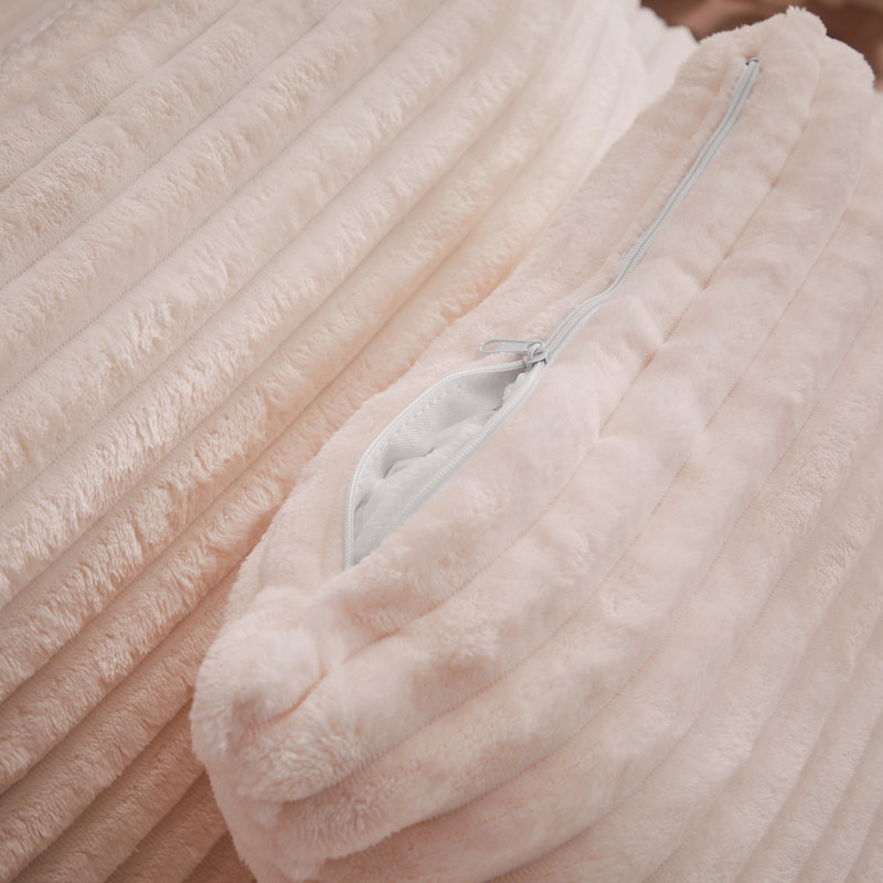 Méridienne Cloudline, H 29,3 po x l 49,2 po x H 66,1 po, Rose