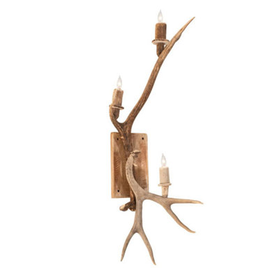 3 - Light Flush Mounted Sconce