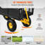 Mesh Steel Wagon Cart with Removable Sides-83172286