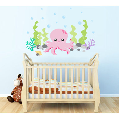 Nautical & Beach Non-Wall Damaging Wall Decal