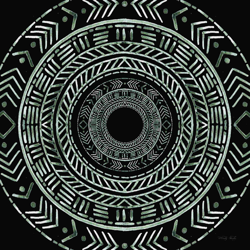 Seeing Circles II, L 36 po x H 36 po