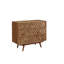 Mosayk Solid Wood 88cm W 3 - Drawer Chest of Drawers