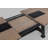 Cargo Extendable Solid Wood Base Dining Table