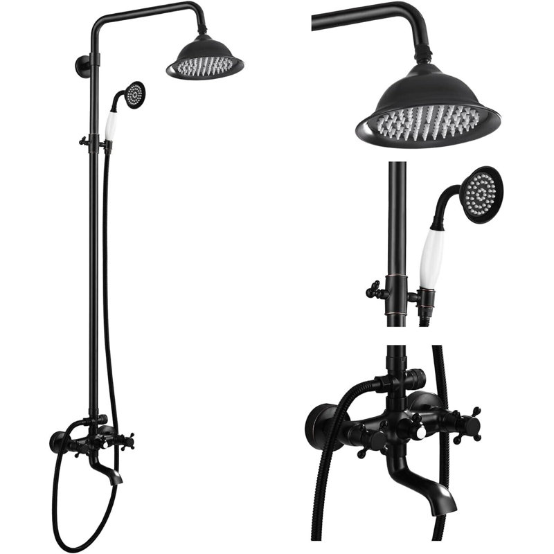Robinet de douche à pression équilibrée (température et volume) avec valve brute