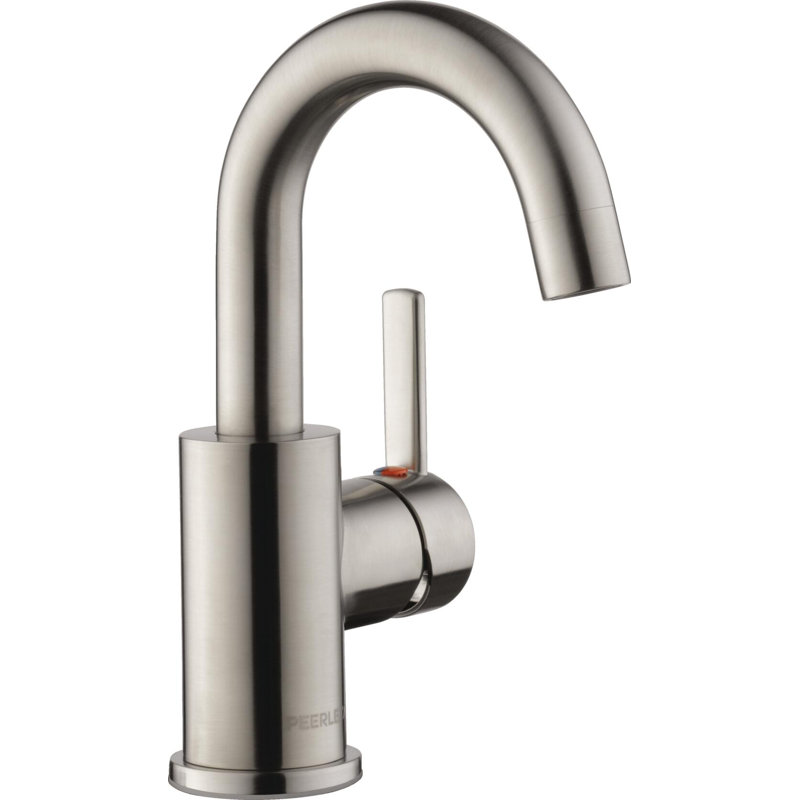 Precept Centerset Single-handle Bathroom Faucet with Drain Assembly, Brushed Nickel