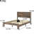 Dark Brown King Size Bed Frame, Wood Platform Design, Noise , No Box Spring, Fast Installation, Spacious Under Storage, High - Quality Metal & Platform, Simple Setup, Large Space, Solid And Structure-128716343-128716344