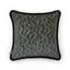 XYLEM Velvet Medium Fringed Cushion - Apatite